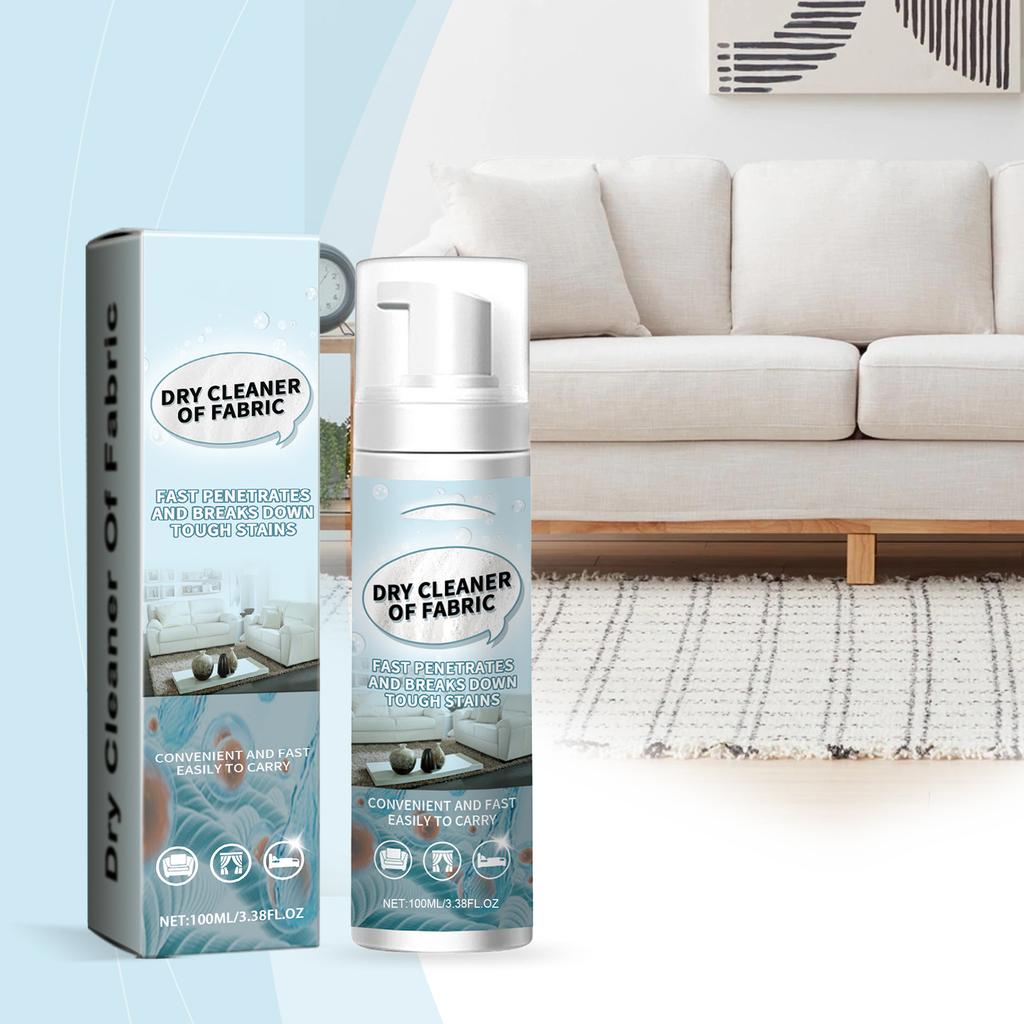 Schaumreiniger, Kleiderreinigung, Dekontamination, Trockenreinigung, Teppich, Vorhang, Sofa, Wasserfreier Reiniger 100ml