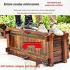 Outdoor Treated Wood Planter Box