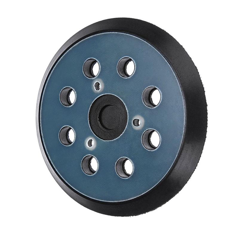 Disco de lijado para pulir coche de plástico resistente de 5 pulgadas con 8 agujeros para recogida de polvo para lijado eficaz con herramienta eléctrica