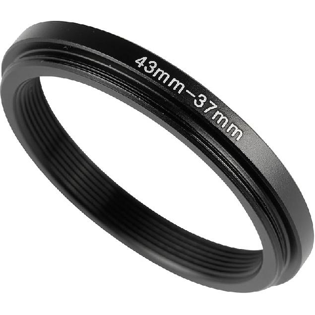 72-77mm Metal Step-Up/Down Ring Adapter Compatible with Mirrorless Cameras DSLR Lens, UV CPL ND Filter Thread Converter, Black