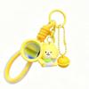 Cute Pet Keychain Makeup Mirror Resin Car Keyring For Girl Gift