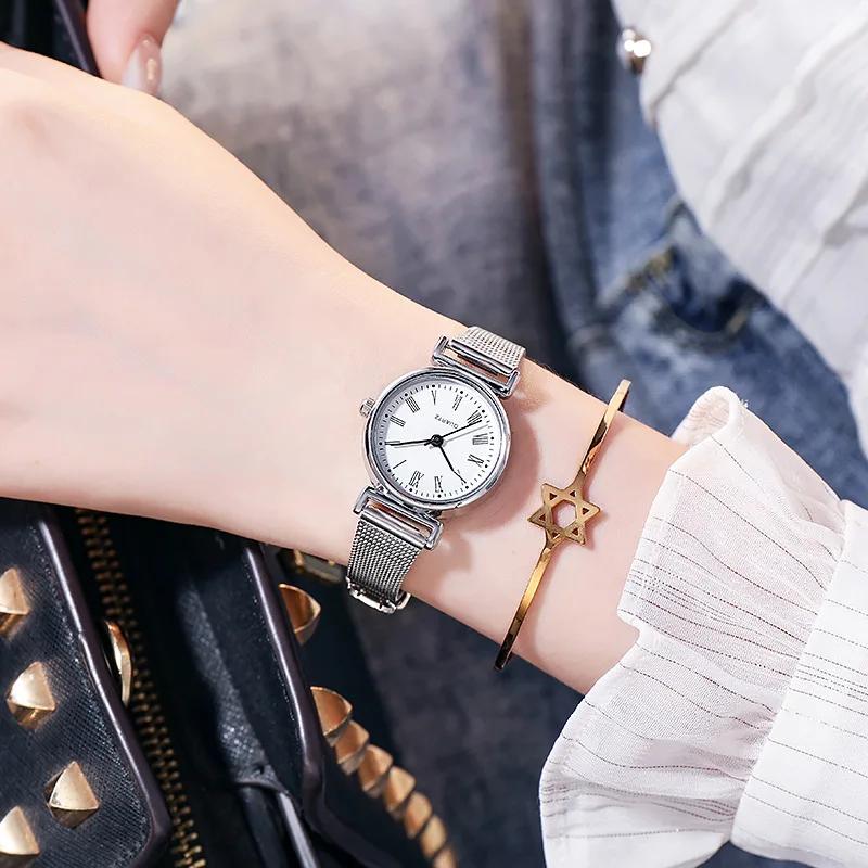 Women Silver Bracelet Watches Small Women Wrist Watch Women Watches Fashion Women's Watches Clock Reloj Mujer Relogio Feminino