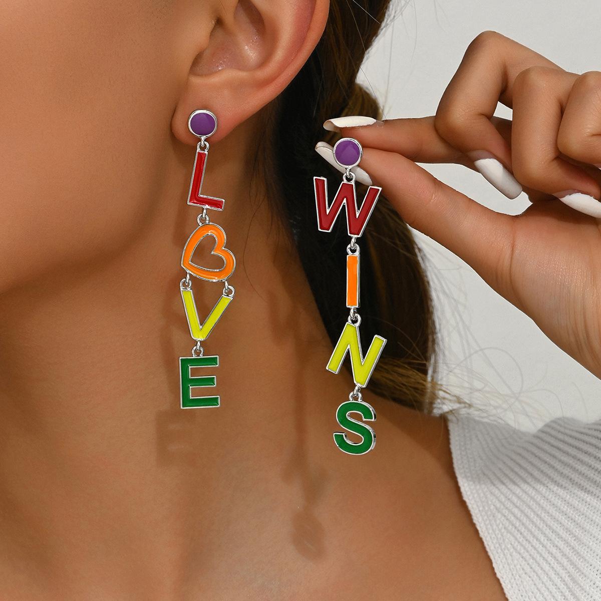 

Трендовые женские серьги простые капающие масляные серьги-гвоздики с английским алфавитом серьги высокого класса