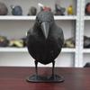 Decoracion Jardin ExteriorSimulation Black Crow Raven Bird Repellent Pest Control Pigeon Repellent Garden Decoration Outdoor