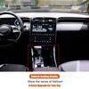 Carbon Fiber Transmission Gear Shift Box Cover Trim For Hyundai Santa Cruz +