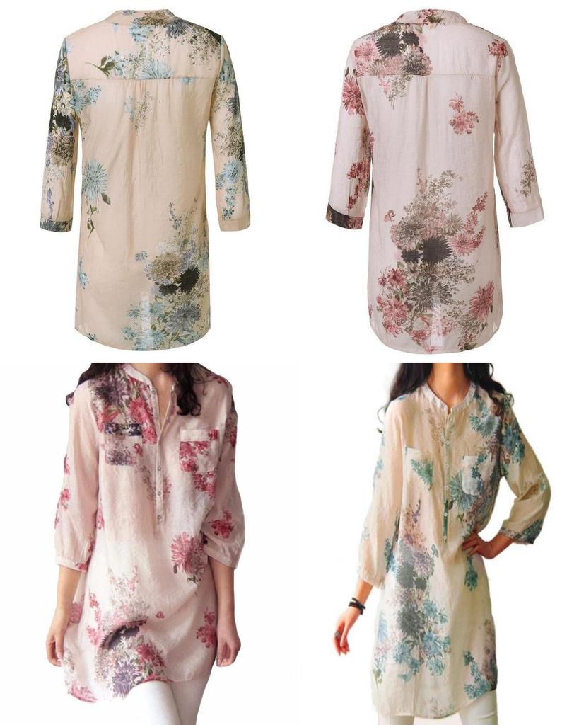 Vintage Dames Casual Losse Jurk Met Bloemenprint Met Tijdloze Charme Voor Alle Gelegenheden
