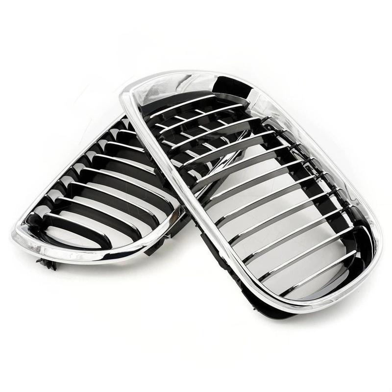 1pc Front Bumper Left Right Grille Grill For BMW For 3 Series For E46 2002-2005 Front Grille Radiator Grill Exterior Parts