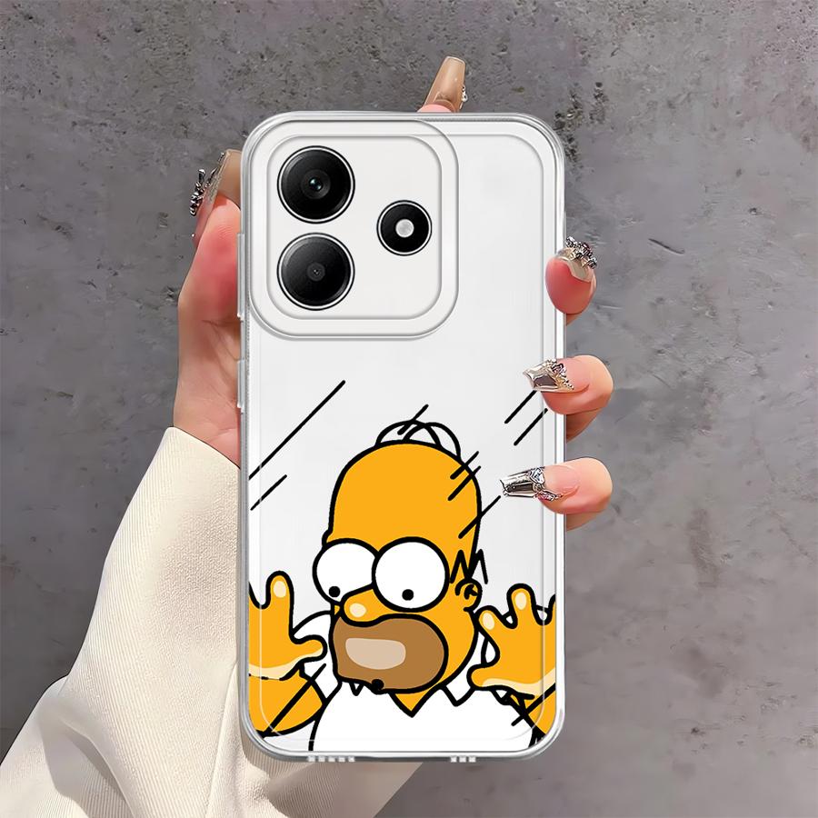 

Cartoon The S-simpsons Soft Phone Cover Case for Xiaomi Redmi Note 14 Pro Plus 10S 13C A4 12S Note 13 14C 11 12 11S 9 10 Redmi Note 10 5G