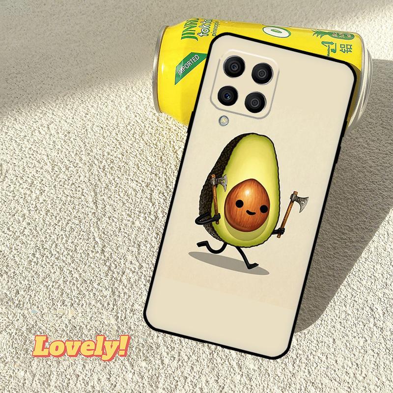 Funny Avocado Quotes Case For Samsung Galaxy M31 M56 M13 M33 M53 M15 M35 M55 M06 M16 M36 M12 M32 M52 M14 M34 M54