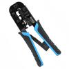 RJ45 Crimping Tool, Multi-Function Ratchet Type, Crimps Terminals, Compatible with RJ45, RJ12, RJ11, LAN Cables, and Telephone Cables, TL-N5684R
