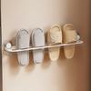 Punch Free Bathroom Storage Rack Carbon Steel Towel Shelf New Towel Holder  Washroom