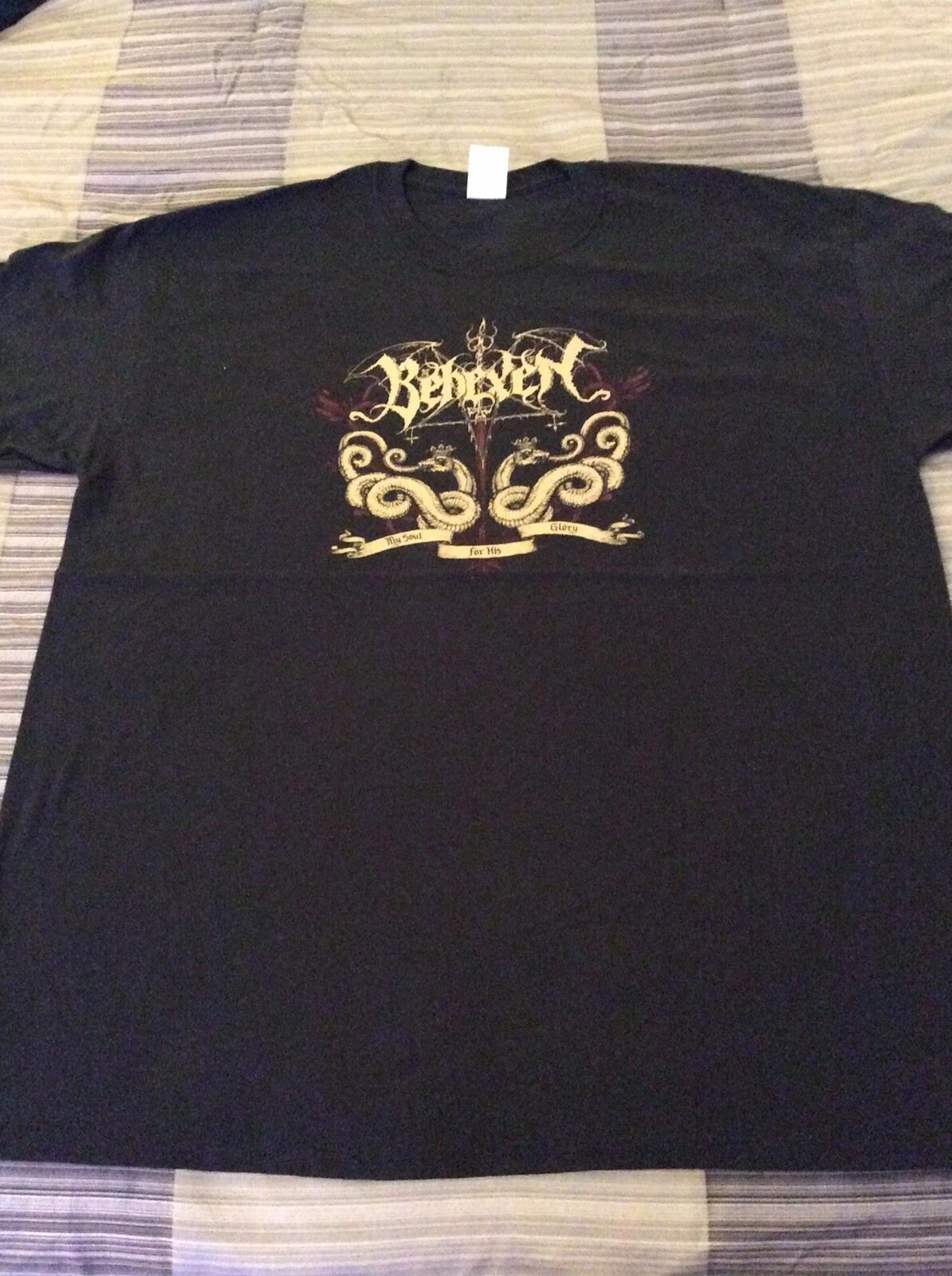 BEHEXEN My Soul For His Glory Shirt XL, Azarath, Enthroned, Belphegor, The Chasm L
