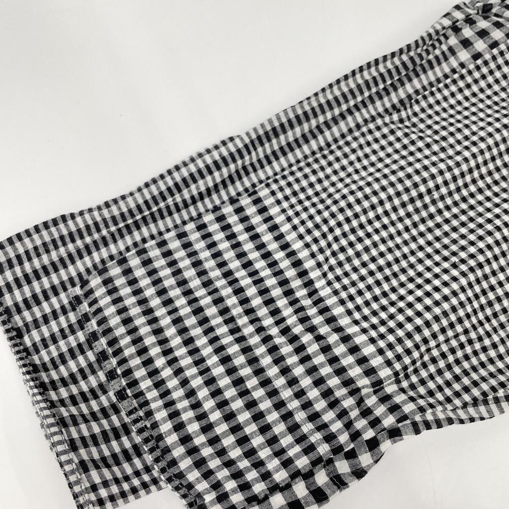 45R 70450241 Black x White Spring Breeze Indica Diaper Dress dress 00 Black x whiteUsed