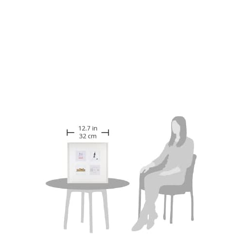 VANJOH 3-Way Square Frame, 30-Angle, White, 106334, Includes 2 Mats