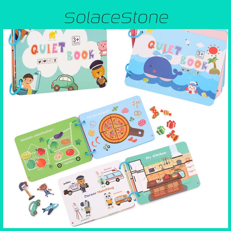 Busy Book For Children Interactive Educational Toy For Ages 4-6 Sensory Learning And Fine Motor Skills Development Yc-72