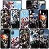 Phone Case for Samsung Galaxy S25 S24 S23 iPhone 16 15 Xiaomi Redmi Note 14 13 12 16E X 8 11 Pro Max OPPO Moto Huawei A05 A16 Anime Black Butler Cover
