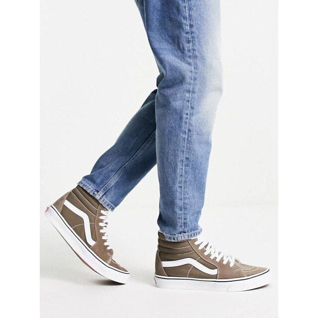 

Кроссовки Vans SK8-Hi орехово-коричневого цвета