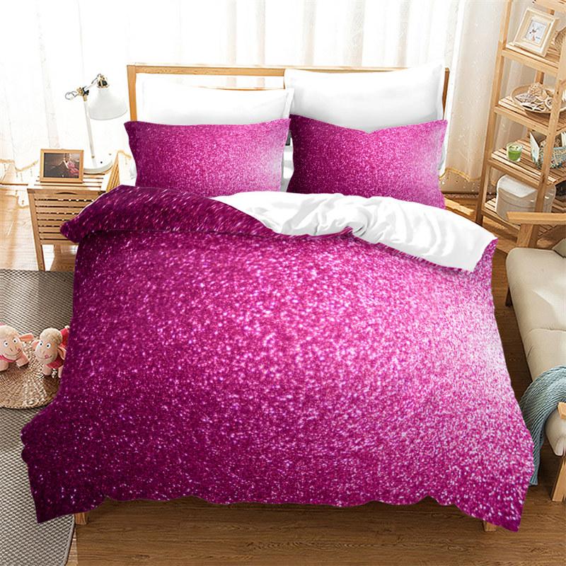Modern Gradient Colorful Bedding Set Abstract Duvet Cover Microfiber Comforter Cover King Queen For Adult Teen Kids Room Decor