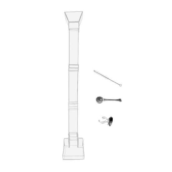 

Кормушка для аквариума, съемная, прозрачная, с широким отверстием, в форме воронки, кормушка для аквариумных креветок