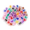 100-200pcs 8/10mm Acrylic Rhombus Beads Colorful Faceted Loose Beads For DIY Jewelry Making Bracelets Phone Chain Accessories