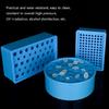 Ruimtebesparende Laboratorium Centrifugebuis Opslag Vriezerbox Container Ondersteunt Diverse Buisformaten En Eenvoudig Transport