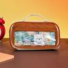 Bear 9 Layers Pencil Case Large Capacity Pen Organizer Pouch Trendy Pencil Storage Bag  Kids Gift