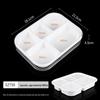 Jingzhifeng Disposable 5-Compartment Bento Lunch Box
