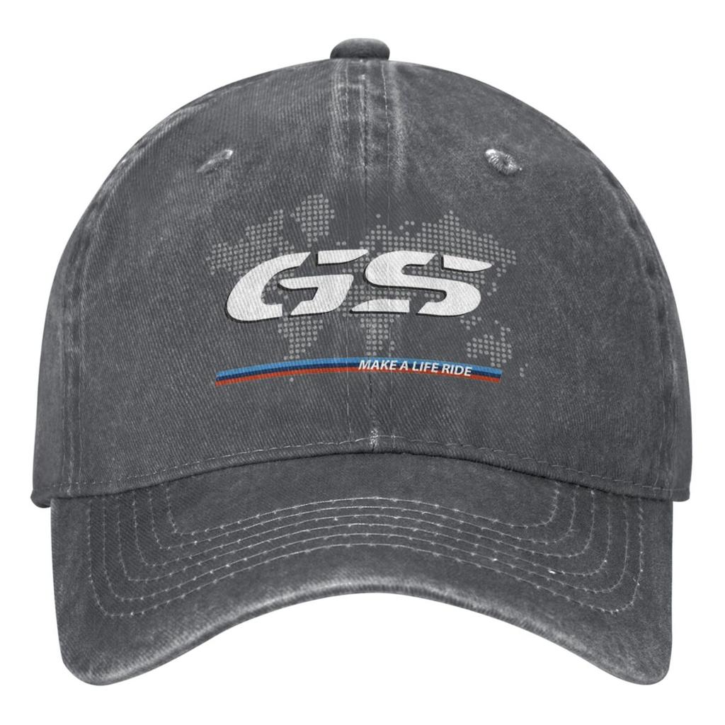 GS World Map Washed Baseball Cap Motorcycle Moto Streetwear Hip Hop Dad Hats Summer Unisex Hippie Sun Protection Baseball Caps