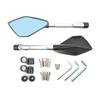 Motorcycle Handlebar Accessory: Rear View Side Mirrors Handlebar Rear View Mirrors Anti-glare Mirror 8/10mm
