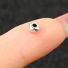 100pcs/set Handmade Silver Stainless Steel DIY Tool Spacer Beads Bracelet Components Jewelry Making