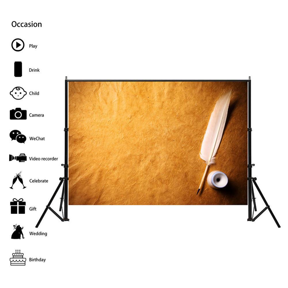 Vintage Kraft Paper Photography Background Cloth Wall Tapestry Art Science Fiction Room Home Decor Decor Blanket