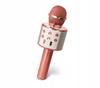Mikrofon Karaoke Bezprzewodowy Głośnik Bluetooth Rose Gold Złoty