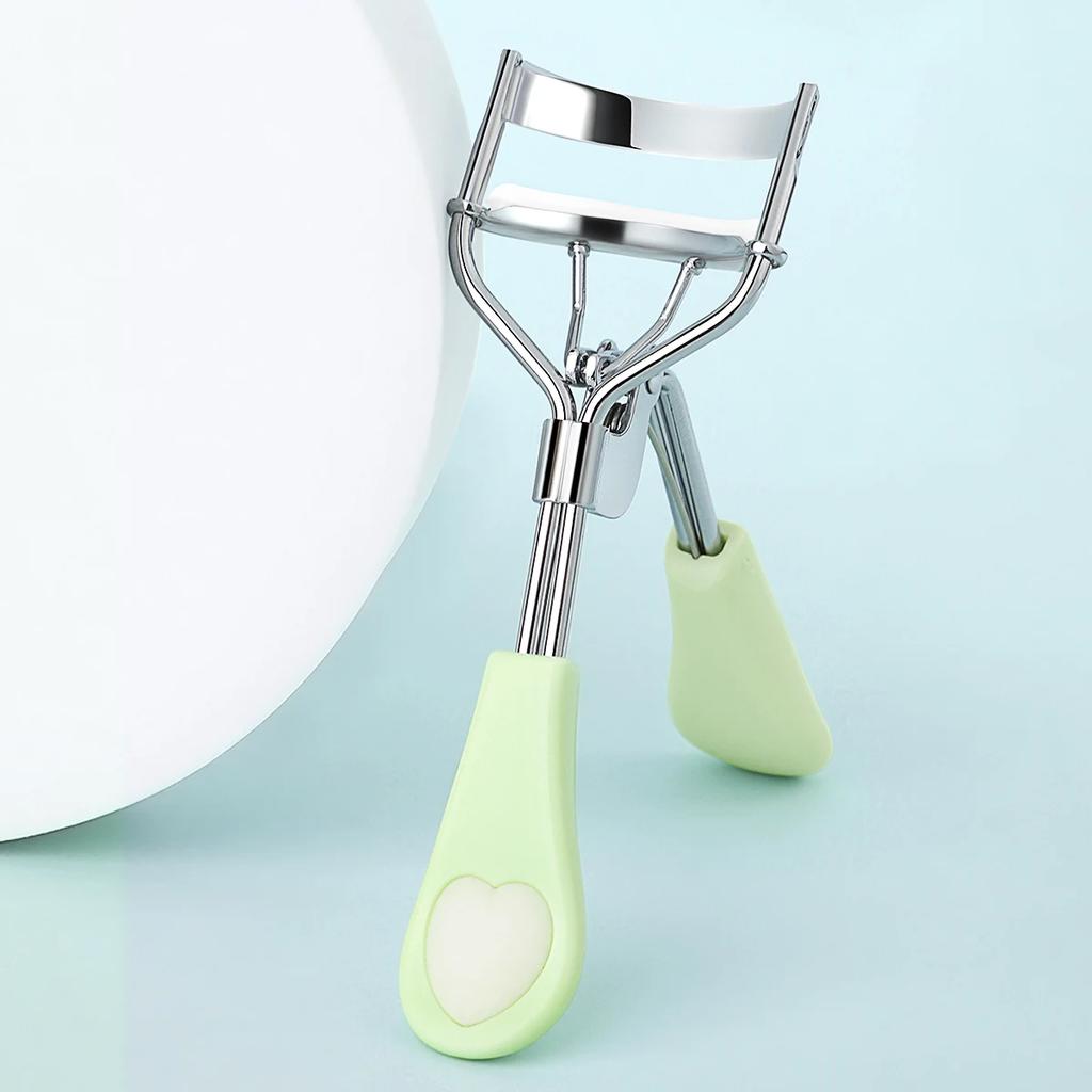 1 tragbarer Wimpernzange schwarz, Wimpernzange aus Edelstahl langanhaltende Formung, geeignet für weibliches Wimpernlifting, Augenwimpern