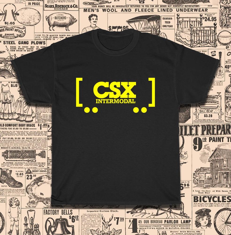 New CSX Intermodal Men039s TShirt American Size S5XL TShirt Unisex T-Shirt XXL
