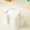 Cotton Ball Holder Cosmetic Storage Case Large Capacity Dustproof Transparent Cotton Pad Dispenser Swabs Holder