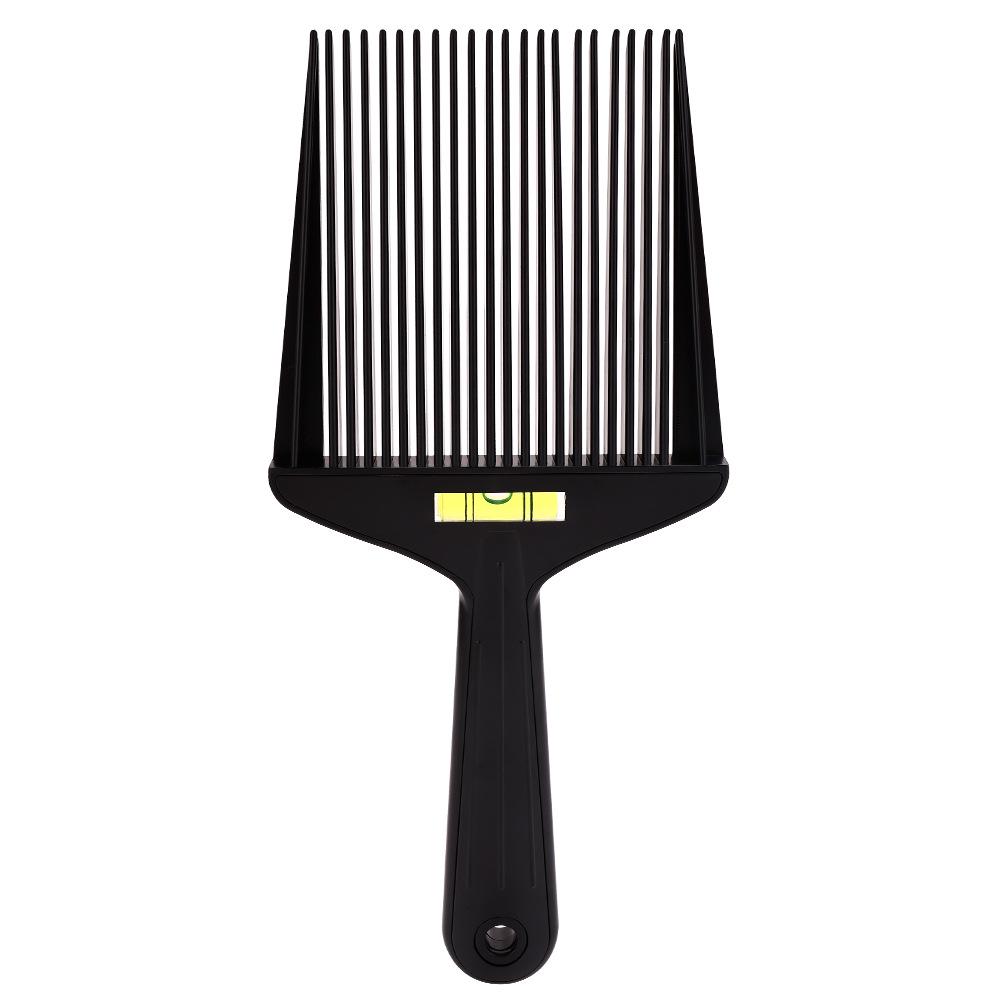 Men's Level Comb for Slicked Back & Flat Top Hair – Precision Hair Cutting & Grooming Tool