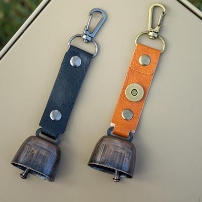 2x Loud Bear Bells Keychains Positioning Keyring Dog Bell Wind Chimes Backpacks Pendants Survival