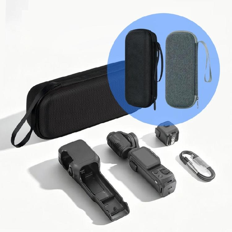 Daily Camera Carry Case with Hard Shell Frame, Covered Opening, and Wrist Hold for Travel, Commute, and Bag Use