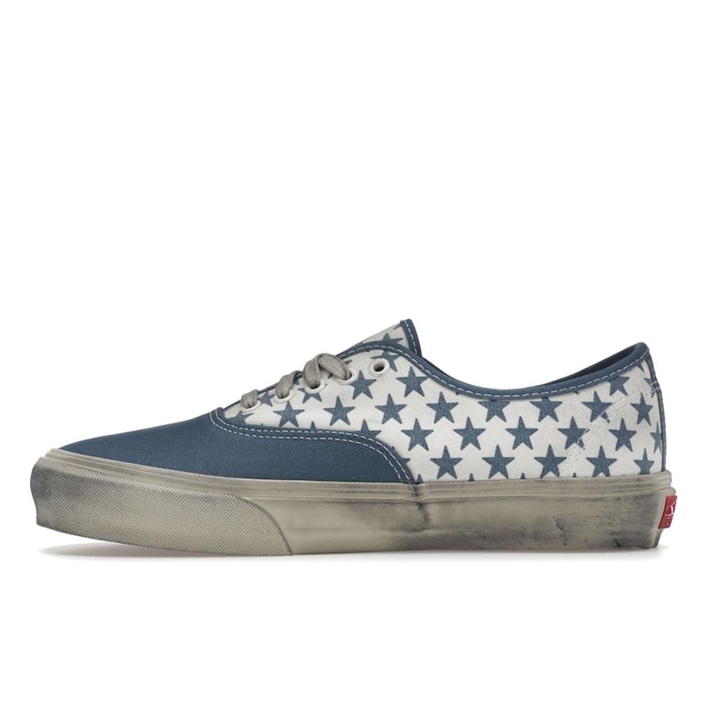 Vans Bianca Chandôn x Authentic VLT LX Stressed Navy Unisex Sneakers Blue White VN0A4CS4NUT