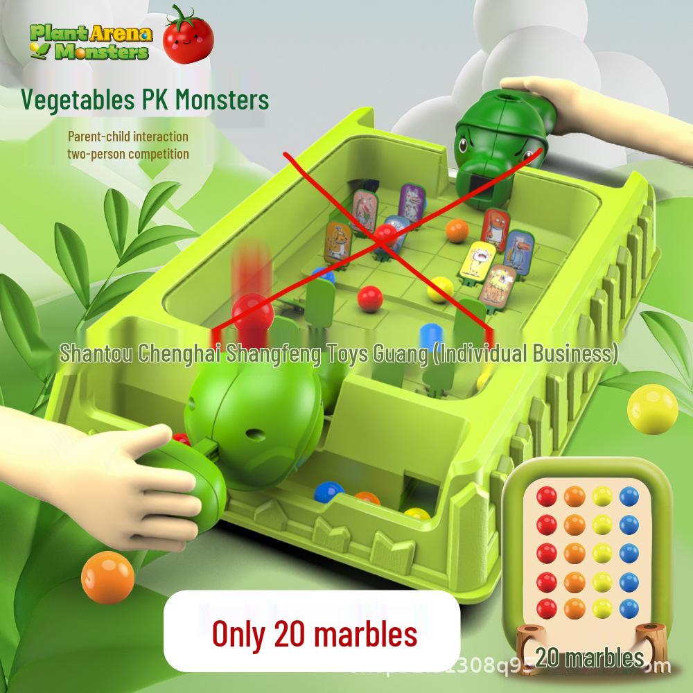 

Cross-Border Catapult Toy: Two-Player Parent-Child Pinball & Shooting Game for Kids Color Box
