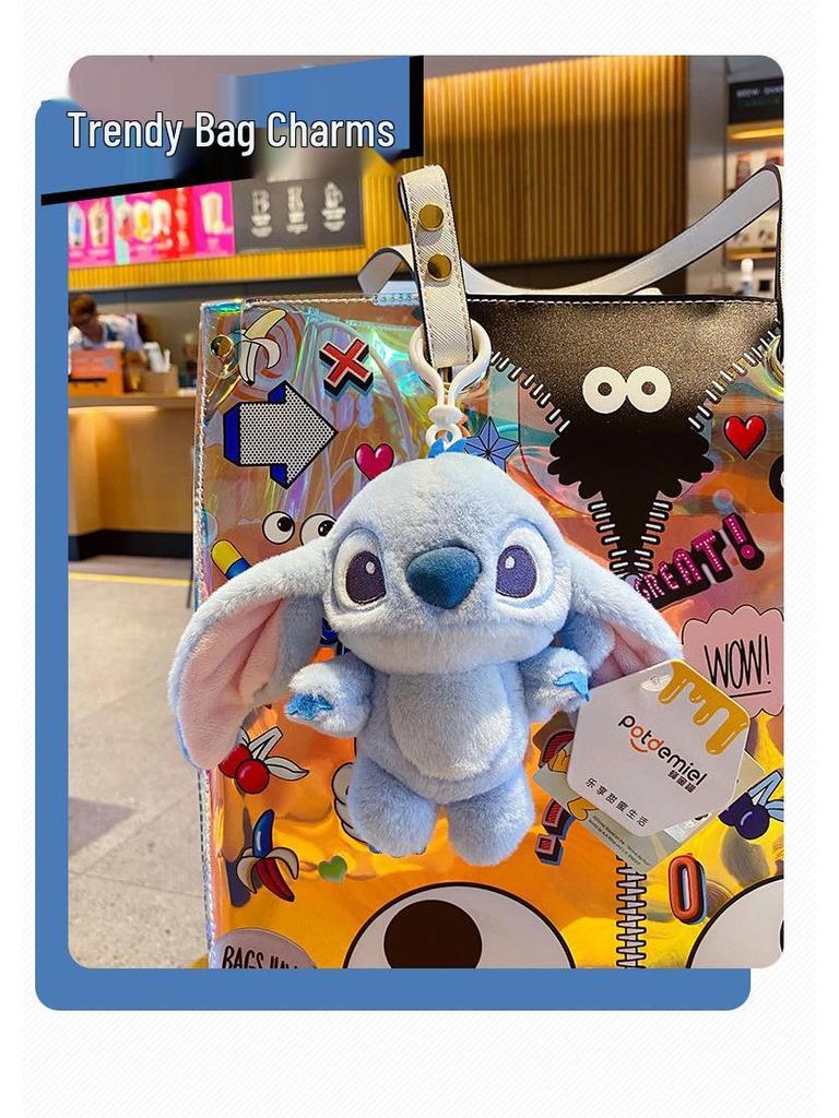 Disney Lilo & Stitch Plush Keychain Ornament for Girls’ Birthday Gift