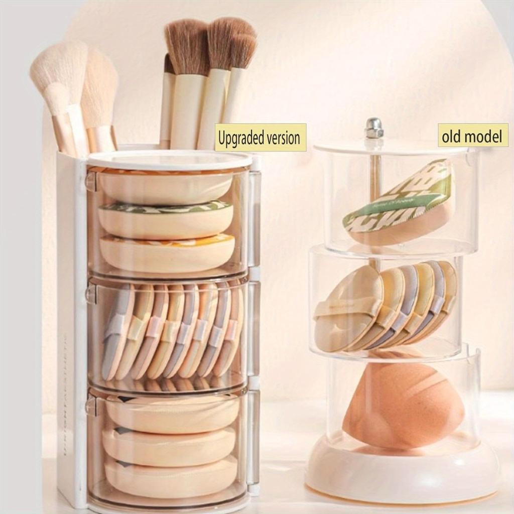 1 Stück Make-up PinselhalterMake-up Pinsel Organizer,Kosmetik Aufbewahrungs Organizer,Desktop Make-up Organizer für Make-up Pinsel,Beauty-Blender und Puderquasten