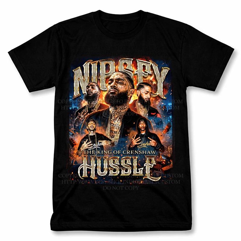 Nipsey Hussle Graphic T shirt Vintage Style Rap Tee XL