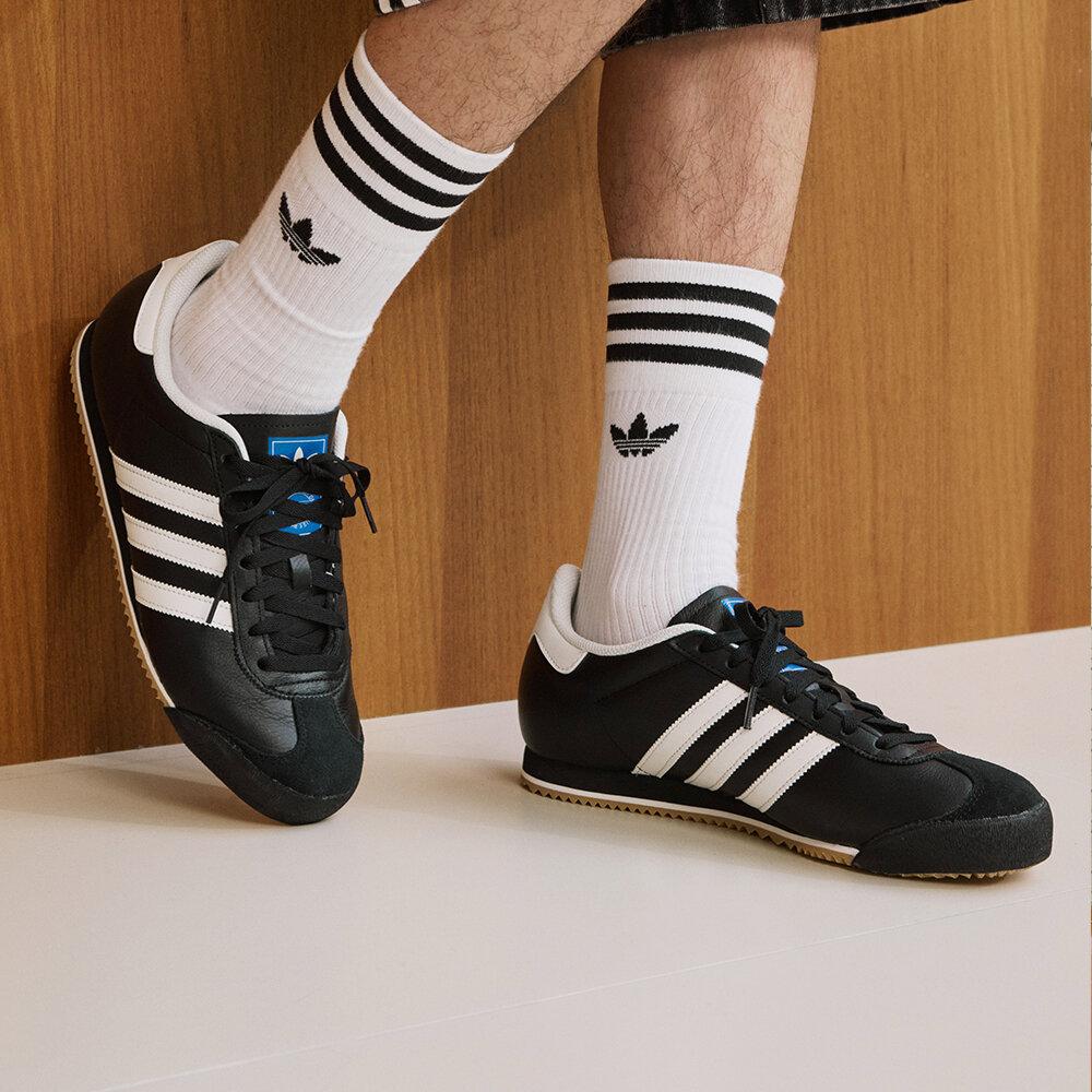 

adidas Kick 74 Black White Gum 39