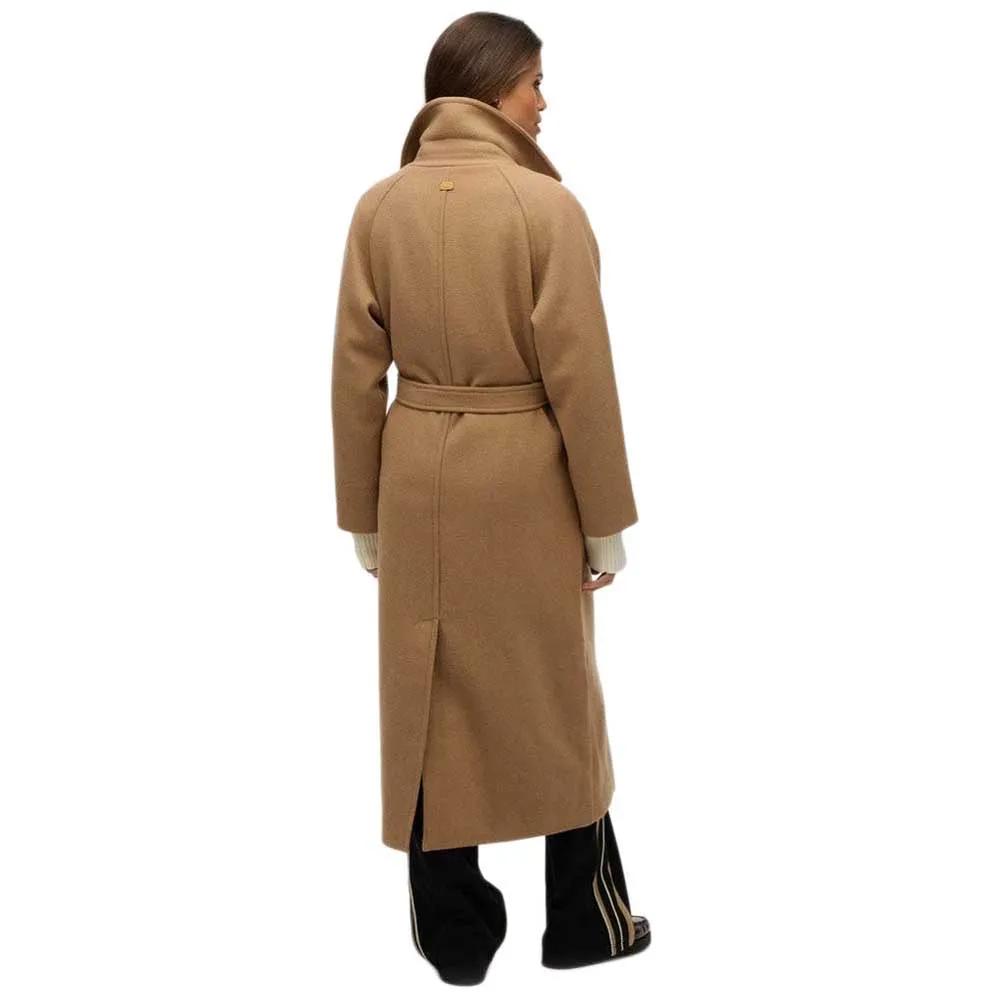 Superdry Пальто Relaxed Long Wool