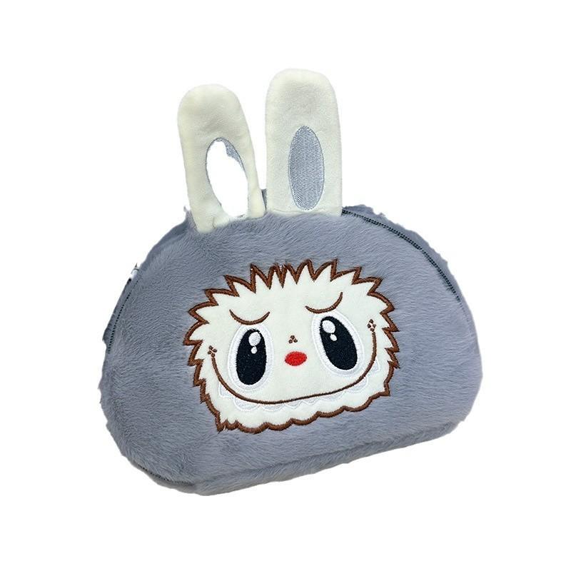 And Trendy Spacious Plush Crossbody Bag For Kids Featuring Fun Cartoon Designs