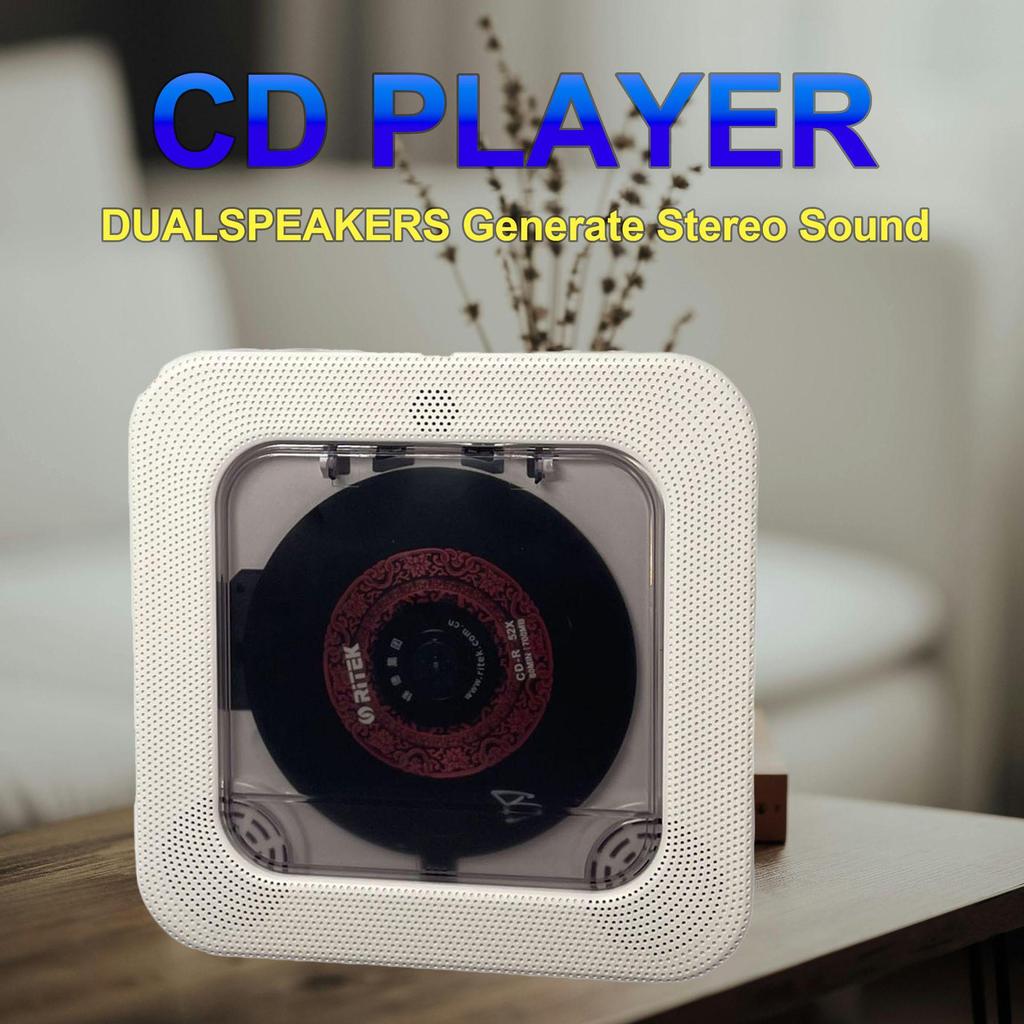 Multi-functional Desktop CD Player: Home Music Disc Album Gift
