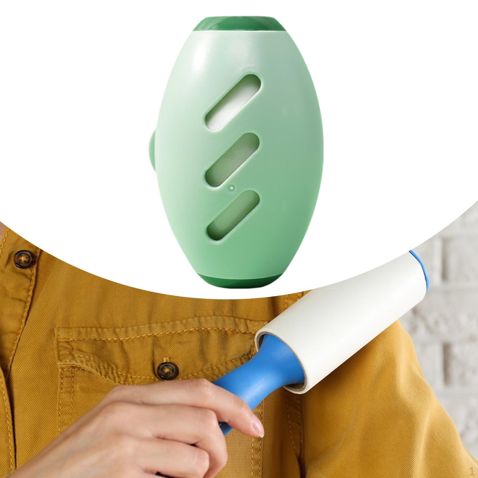 

Многоразовый роликовый очиститель для одежды, моющийся, портативный липкий очиститель для шерсти домашних животных зелёный