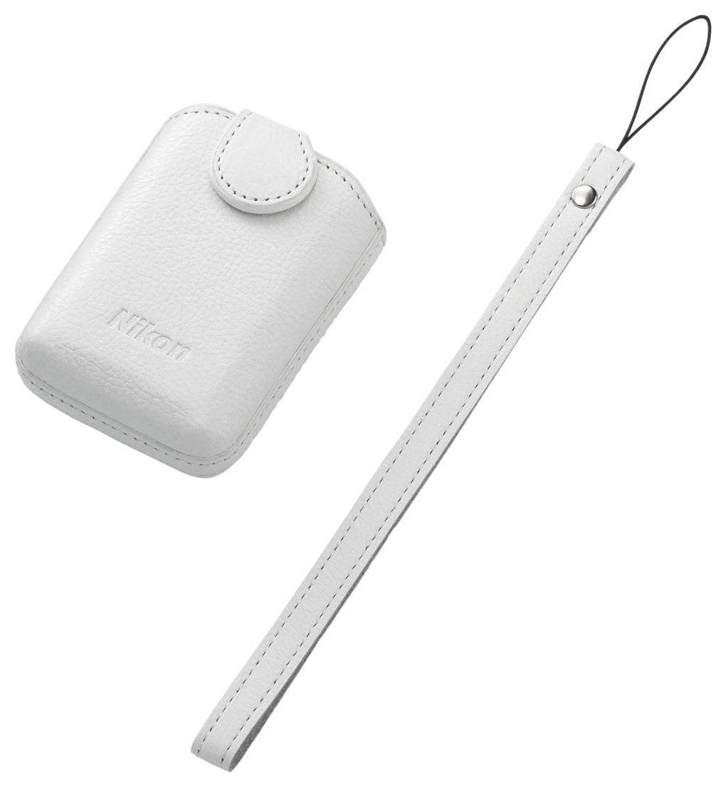 Nikon CS - CP4 - 1 Leather Case White