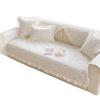 French Pastoral Sofa Cushion Pure Cotton Four Seasons Universal  New Non-Slip Straight Row Sofa Seat Cushion Cover Towel